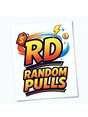 Random Pulls RD Sticker - Orange & Yellow Graphic